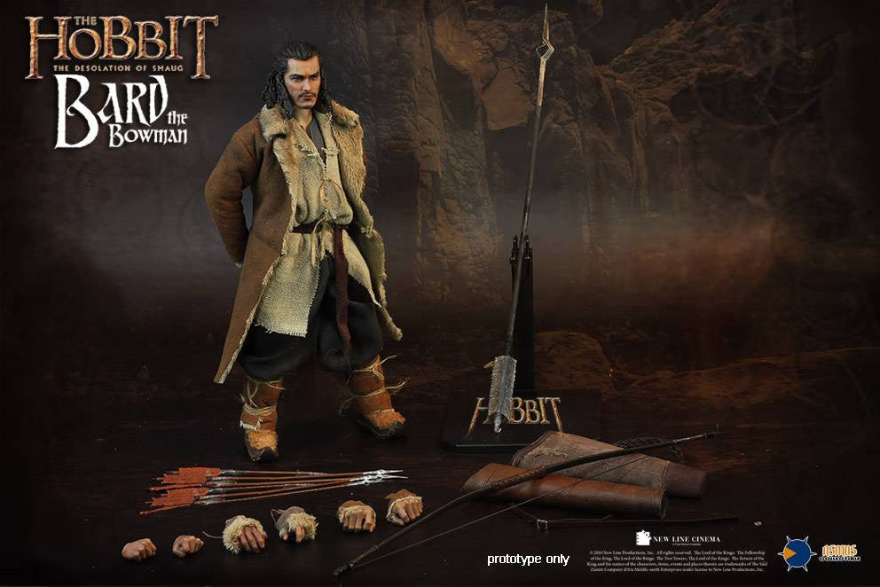 Asmus Toys 1/6 Scale HOBT02 Bard the Bowman Action Figure - The Hobbit Collectible Figure for Display & Role Play | Perfect for Middle Earth Fans & Fantasy Collectors