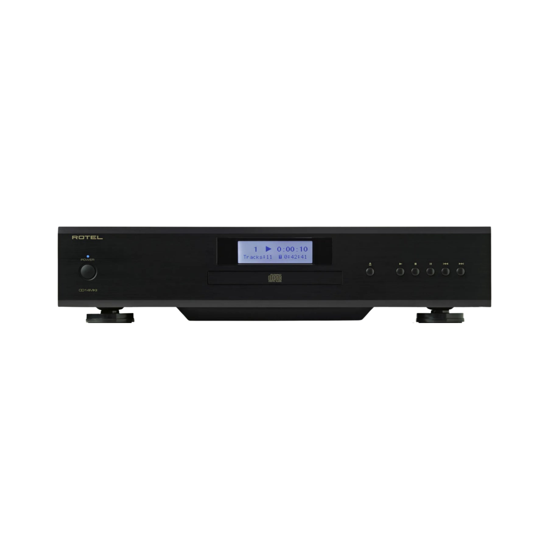 Rotel CD14MK2 High-End CD Player with Digital Output - Perfect for Audiophiles & Home Theater Systems