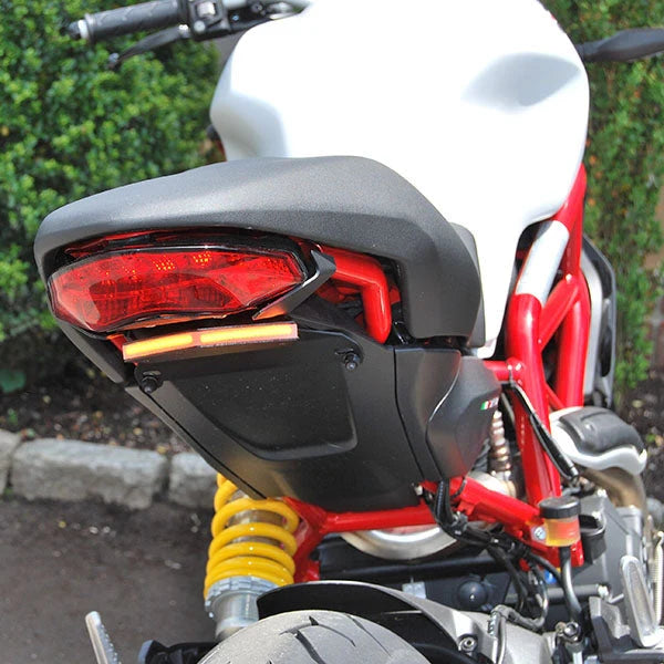 Ducati Monster 797 1200 Anniversary Fender Eliminator Kit (2017-Present) - Motorcycle Tail Tidy for Clean Rear End Look & Improved Aesthetics