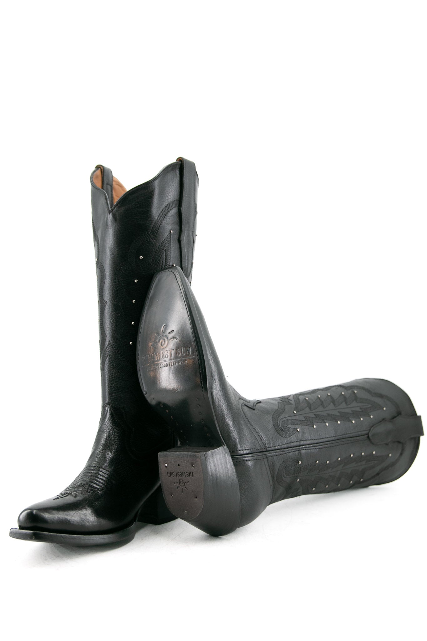 Lucia Snip Toe Cowgirl Boots for Women - Western Ankle Boots with Pointed Toe & Stylish Embroidery | Perfect for Country Dancing, Rodeo Events & Casual Outfits