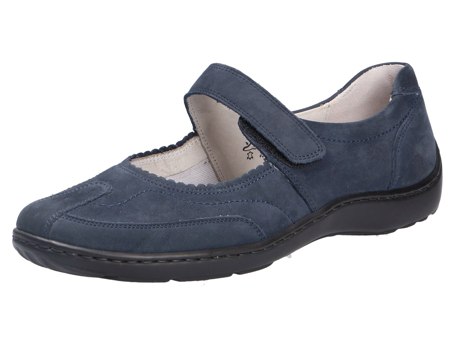 Waldläufer Women's Comfortable Loafers Slippers - Soft Indoor/Outdoor House Shoes for Relaxing at Home, Running Errands & Casual Wear