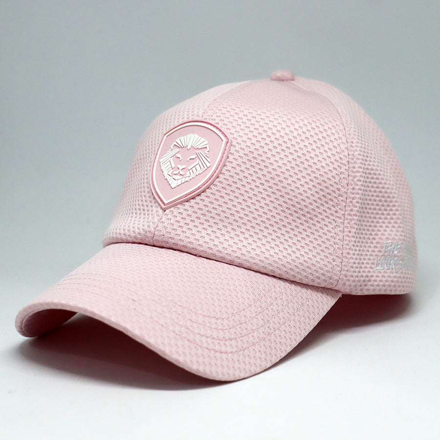 VT Shield Future Looks Bright Powder Pink Velcro Performance Hat - Adjustable Baseball Cap for Running, Golf, Outdoor Sports & Casual Wear
