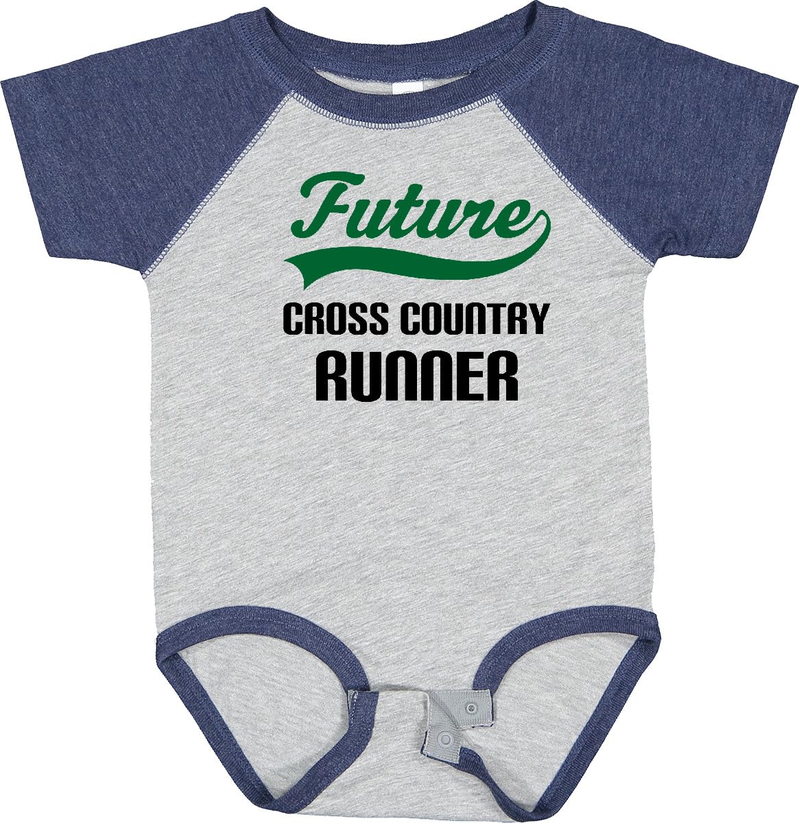 Inktastic Future Cross Country Runner Baby Bodysuit - Cute Running Outfit for Toddlers & Infants - Perfect for Sports Day, Family Events & Photo Shoots