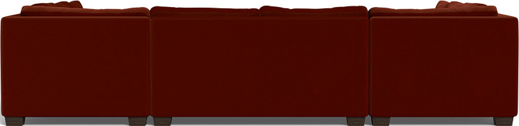 Track 141 Corner Sleeper Sofa U Sectional - Modern L-Shaped Convertible Couch Bed with Storage | Perfect for Small Spaces, Guest Rooms & Apartments