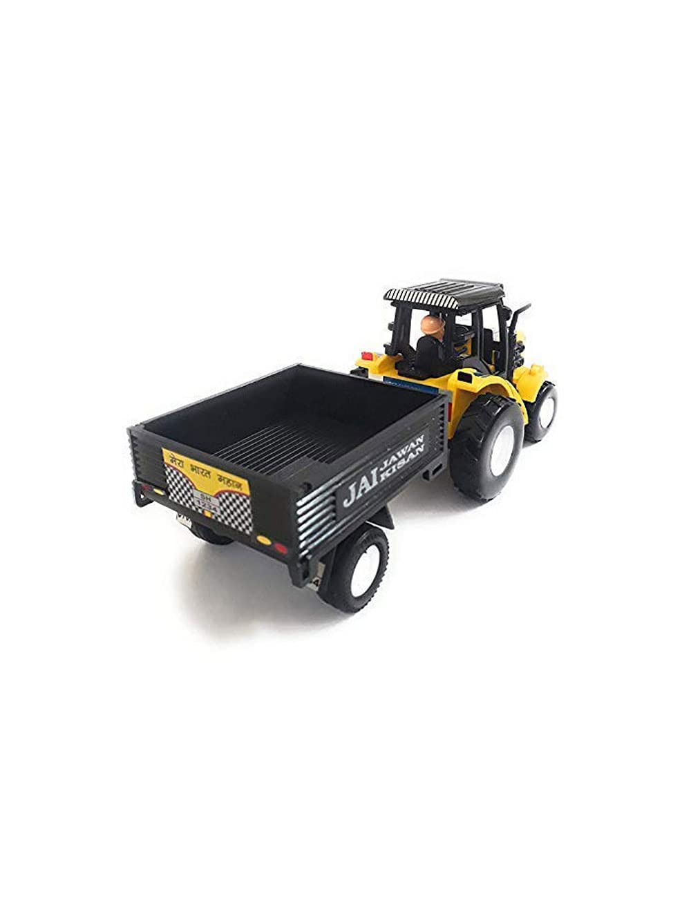 Creative Farmer Tractor Toy with Detachable Trolley - Educational Farm Vehicle Playset for Toddlers & Kids | Perfect for Pretend Play, Farm-Themed Learning & Early Childhood Development