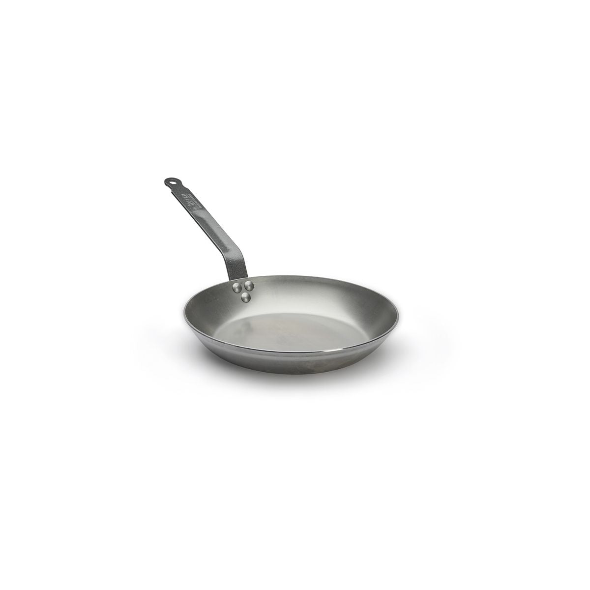 De Buyer Carbone Plus 12.5-Inch Round French Steel Skillet - Professional Carbon Steel Fry Pan for Searing, Sauteing & Stir-Frying - Perfect for Home Chefs & Restaurant Use