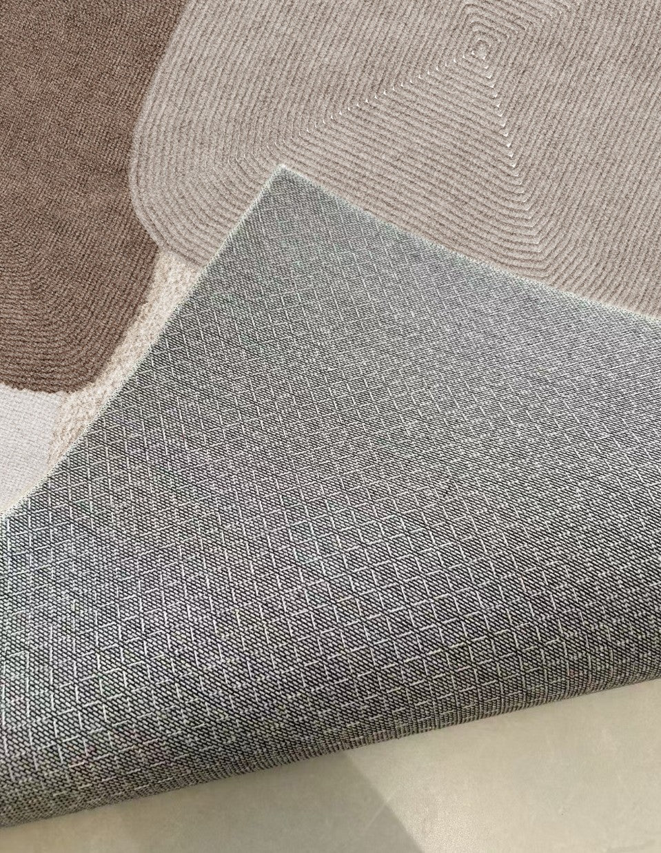 Modern Geometric Area Rugs for Dining Room - Extra Large Contemporary Floor Carpets for Living Room & Bedroom - Non-Slip Soft Home Decor for Family Gatherings & Relaxation