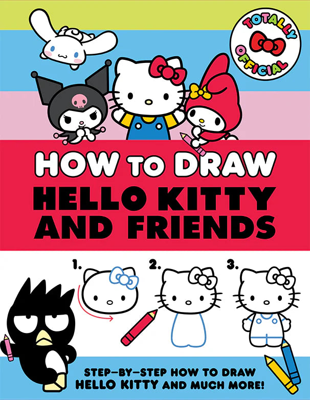 How to Draw Hello Kitty and Friends - Step by Step Drawing Guide for Beginners | Perfect for Kids, Art Lovers & DIY Gifts