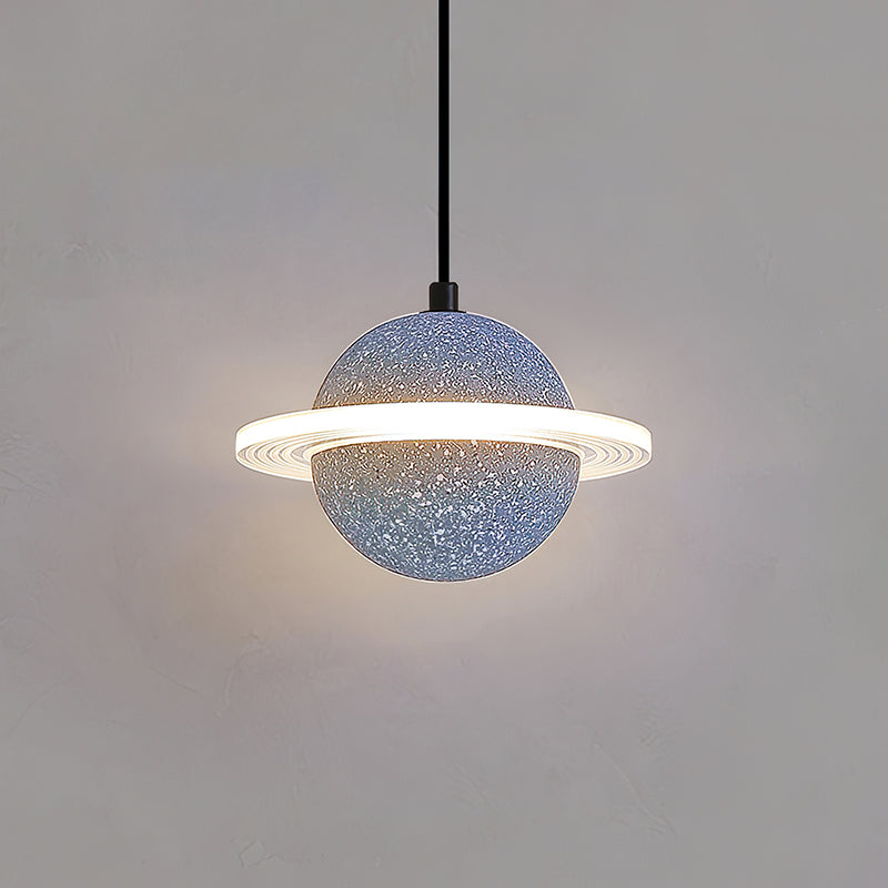 Artsy Planet Pendant Light - Modern Celestial Ceiling Fixture for Bedroom, Living Room & Nursery Decor | Solar System Inspired Lighting for Home & Office
