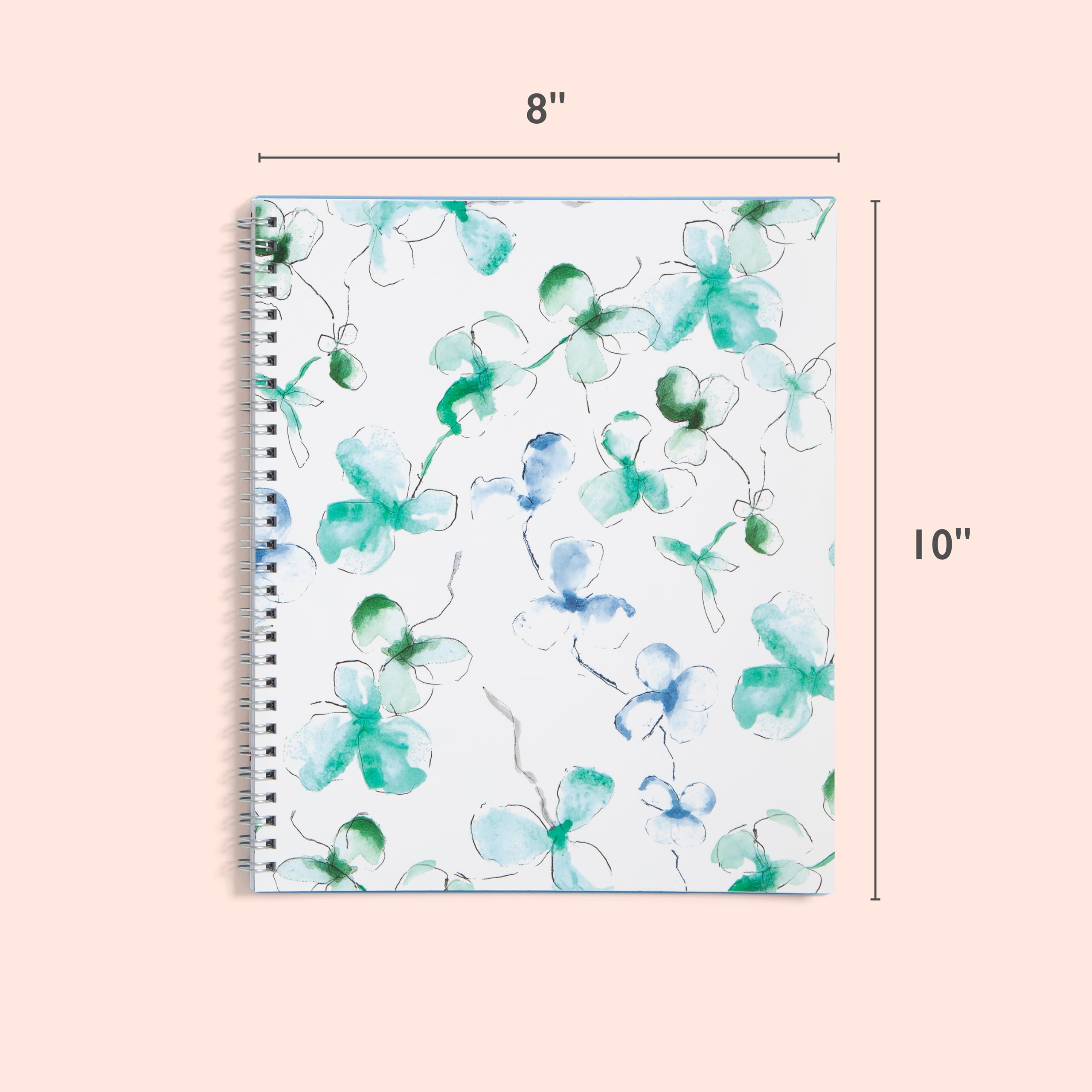 Blue Sky 2025 Monthly Planner Calendar - January to December 2025 | 8