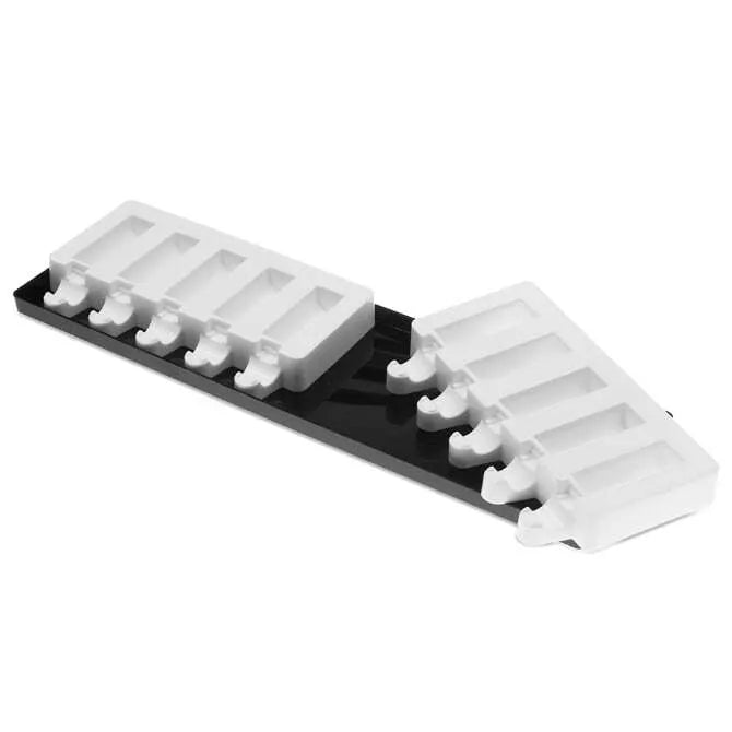Mini U-Shaped Pop Mold - 10 Different Shapes for Homemade Ice Pops, Candy & Chocolate - Perfect for Summer Treats, Kids Parties & DIY Desserts