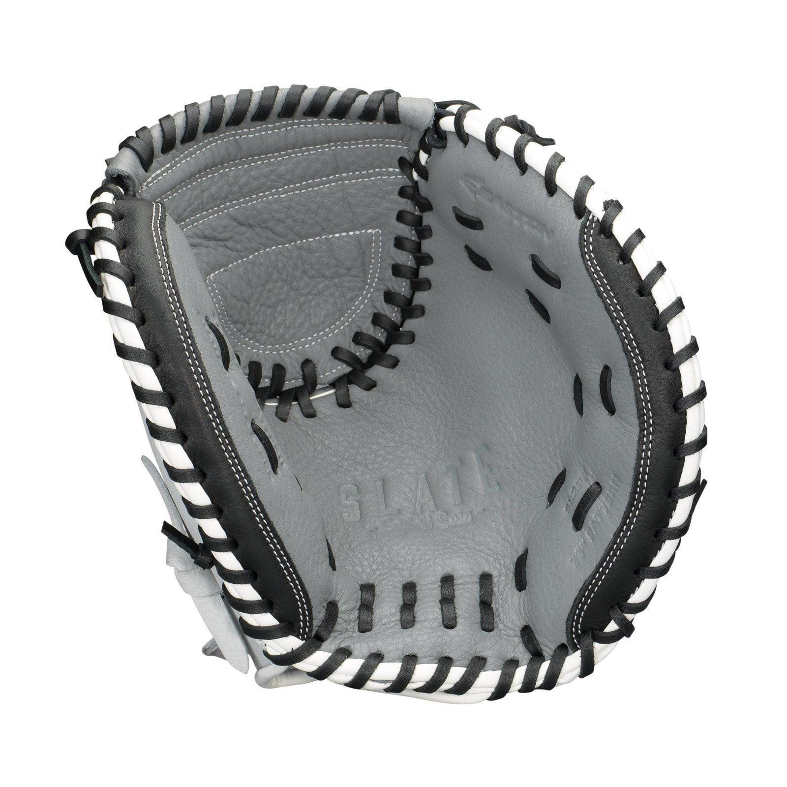 Easton SL21FP Slate 33 Catchers Softball Glove - Premium Leather Fastpitch Mitt for Women & Youth - Perfect for Softball Games, Practice & Training Sessions