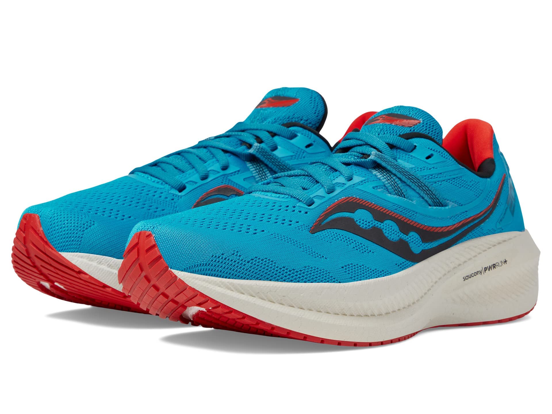 Saucony Men's Triumph 20 Running Shoes - Lightweight Cushioned Sneakers for Long Distance Training & Road Running | Perfect for Marathon, Jogging & Gym Workouts