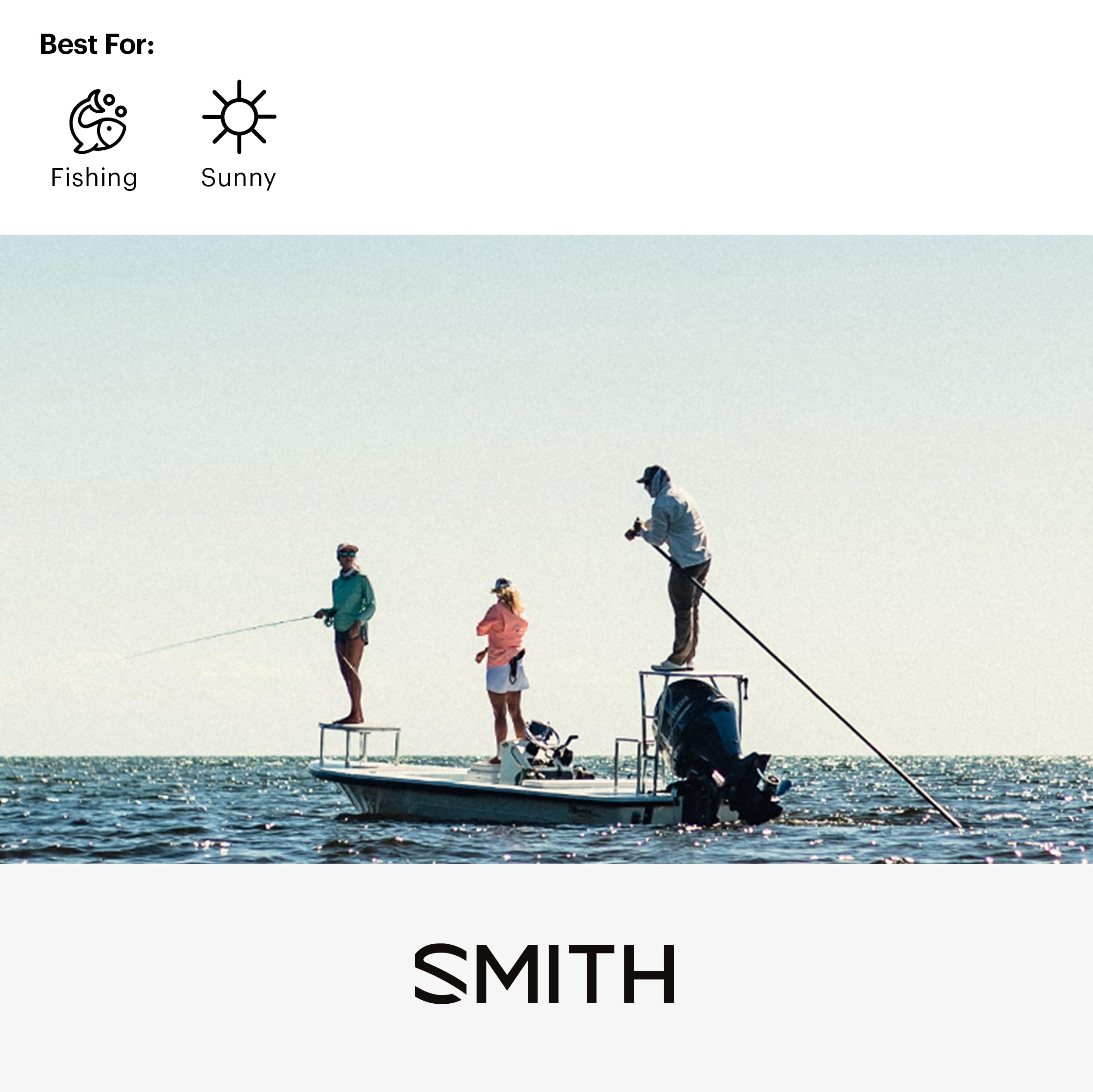 SMITH Guide's Choice XL Sunglasses with ChromaPop Polarized Lenses for Men & Women - UV Protection, Outdoor Sports & Driving Shades