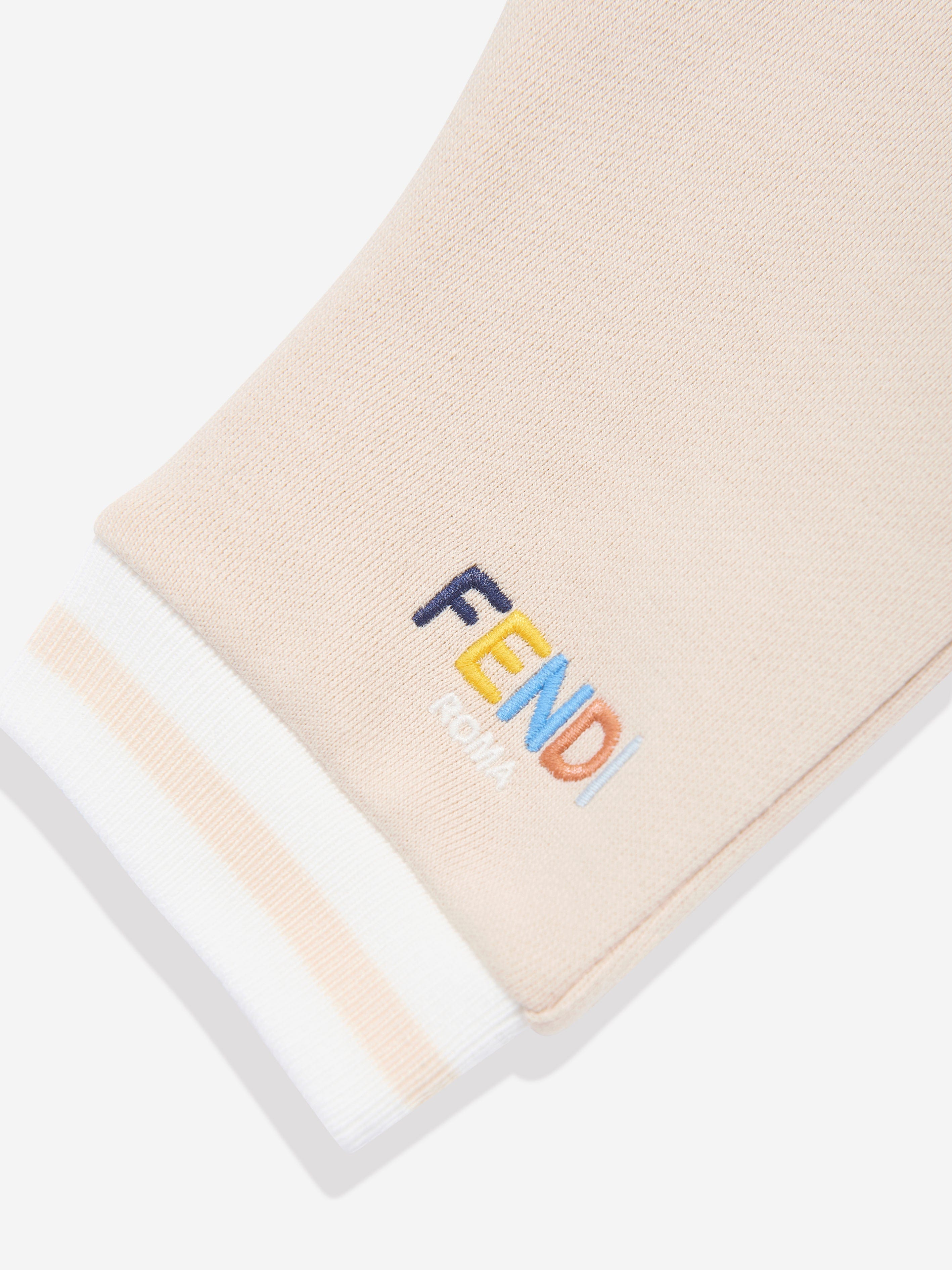 Soft and Comfortable Baby Logo Joggers in Beige - Perfect for Playtime, Outings & Cozy Loungewear