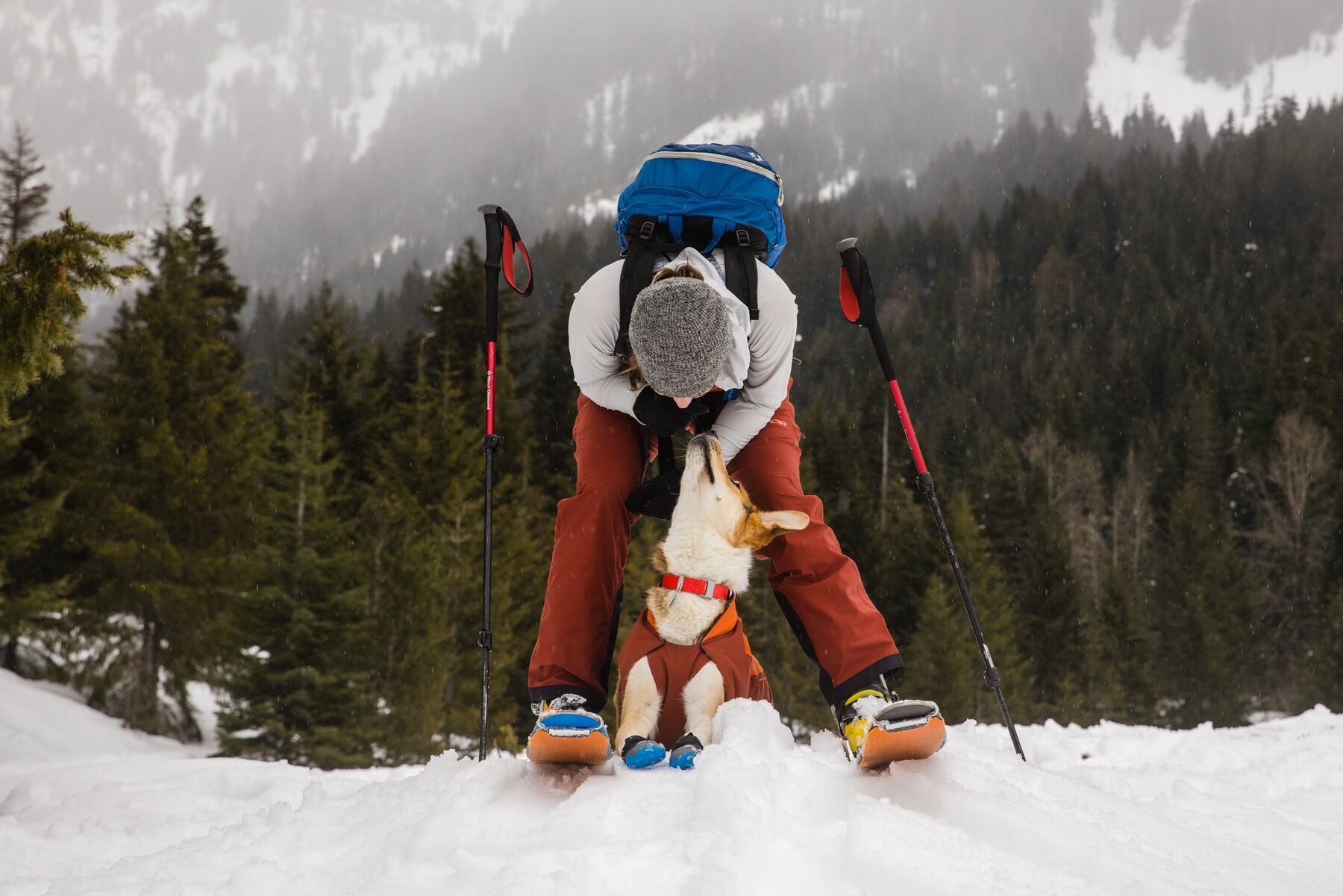 Ruffwear Waterproof Dog Collar - Red Sumac Color, Durable & Adjustable for Outdoor Adventures, Hiking & Daily Walks