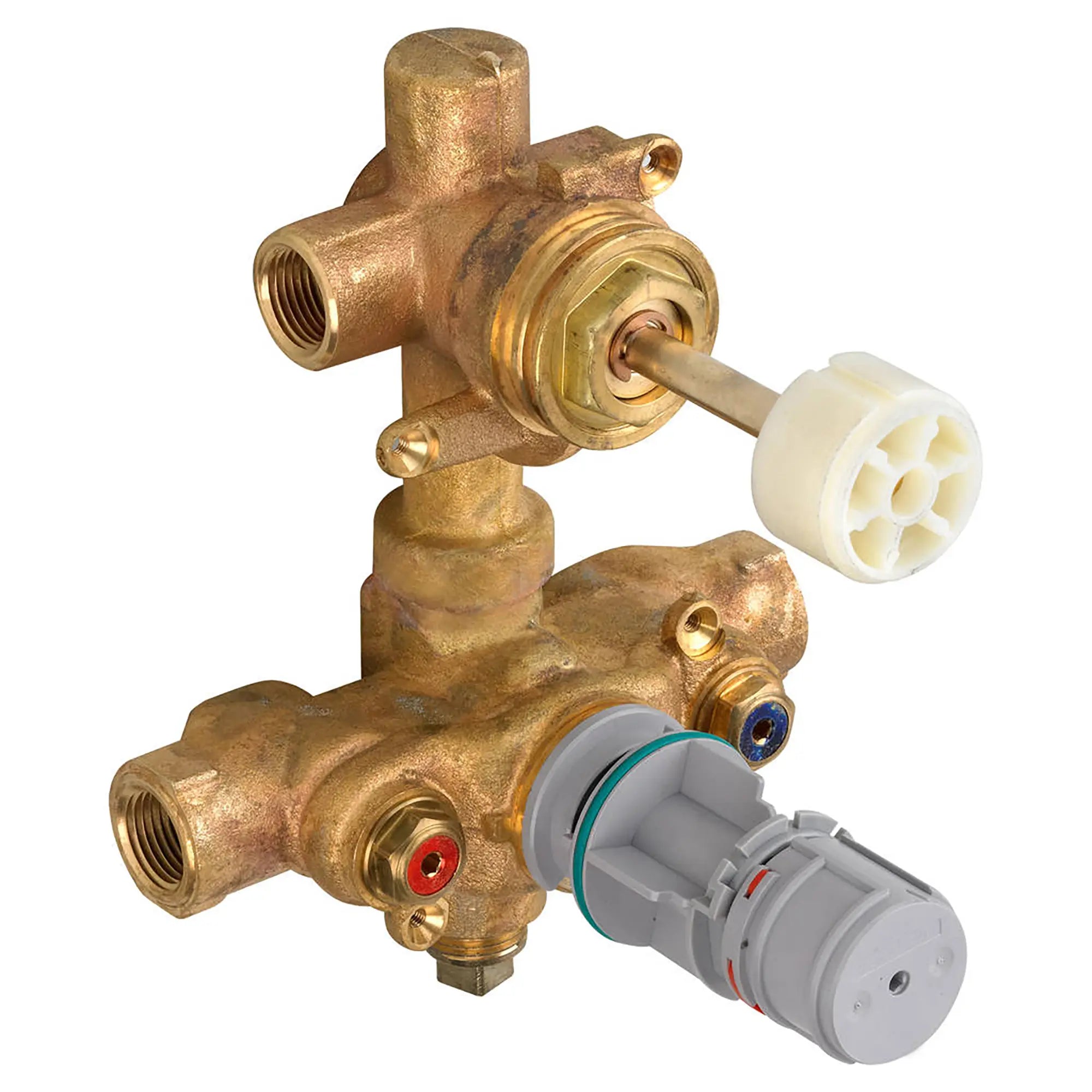 2-Pack High-Density Lip (HDL) Thermo Rubber Grip (RGH) Valve with 2-Way Diverted Flow - Ideal for Plumbing, Irrigation, and Water Control Systems