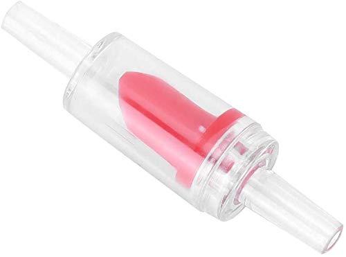 20Pcs Aquarium Plastic Water Valves - One Way No Return Check Valves for Fish Tank Air Pump Accessories - Prevent Backflow in Aquariums, Hydroponics & Water Filtration Systems