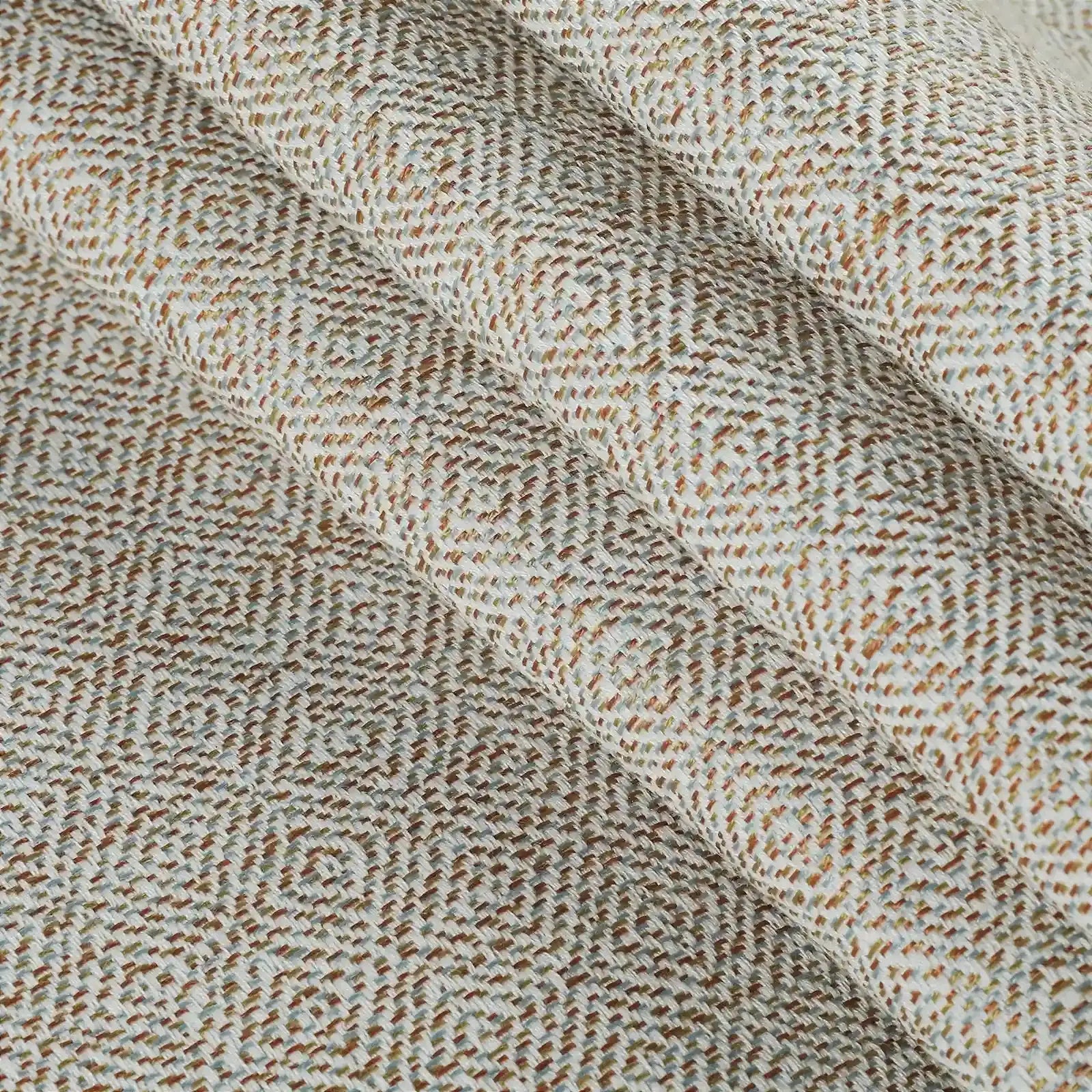 Lydia Diamond Jacquard Pleated Curtains - Elegant Window Treatments for Living Room, Bedroom & Dining Room Decor