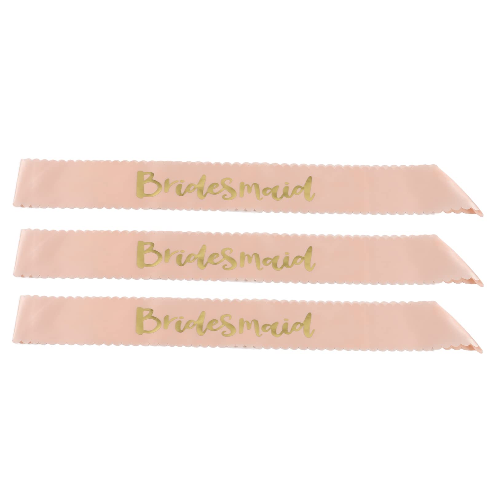 HEEPDD 3-Piece Bachelorette Party Sash Set - Bride to Be Sash in Pink Satin Fabric for Bridal Party, Bridal Shower Gift - Perfect for Bachelorette Parties, Wedding Showers & Girls' Night Out