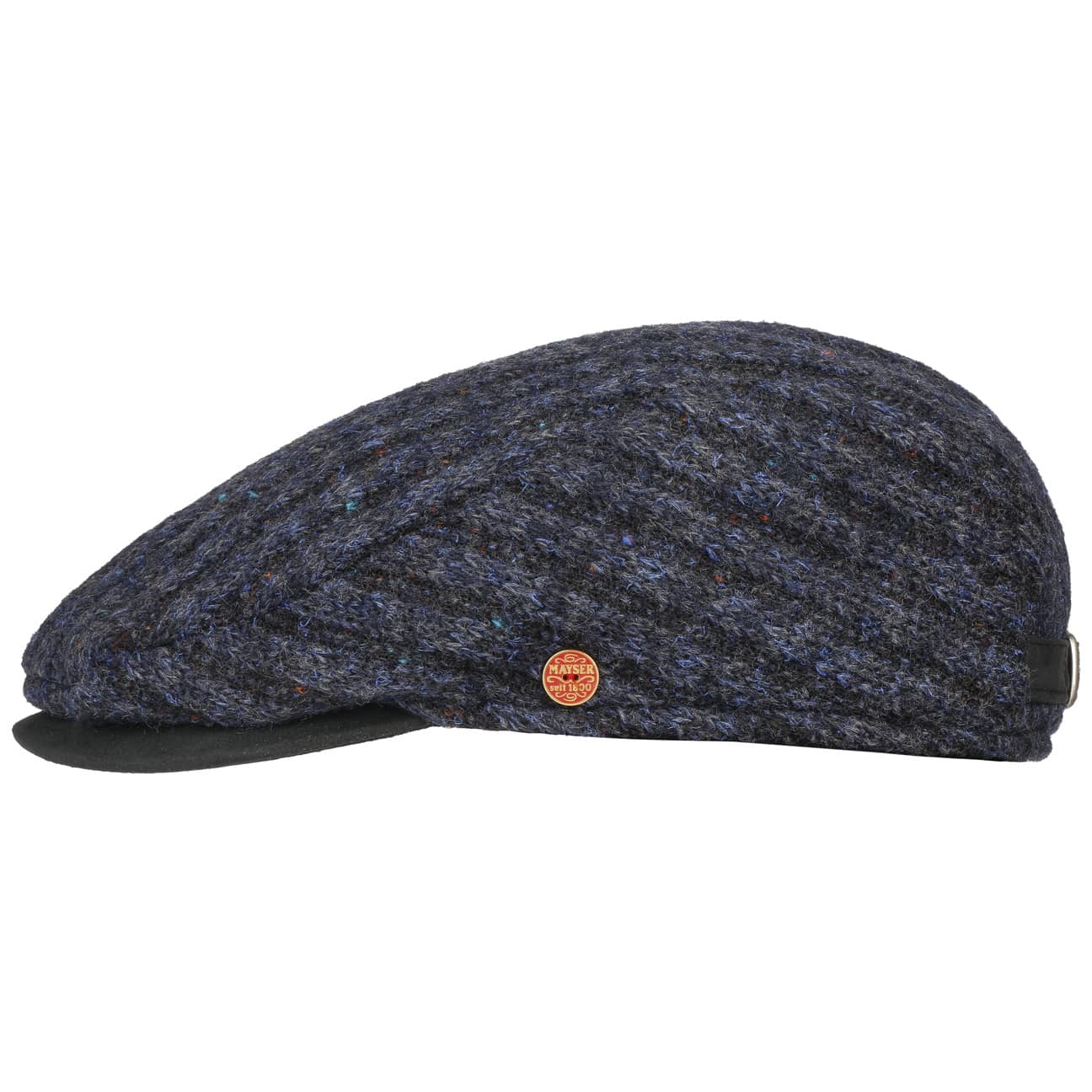 Stylish Matteo Earflaps Flat Cap by Mayser - Warm Winter Hat for Men & Women - Perfect for Outdoor Activities, Skiing, and Cold Weather Fashion