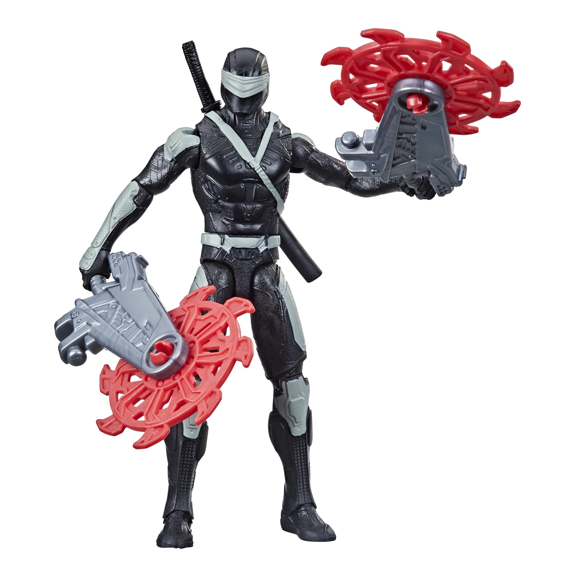 Snake Eyes G.I. Joe Origins Action Figure with Stealth Cycle Vehicle - Ninja Spin Attack Feature, Collectible Toy for Kids Ages 4+ | Role Play, Battle Scenes & Display for Fans