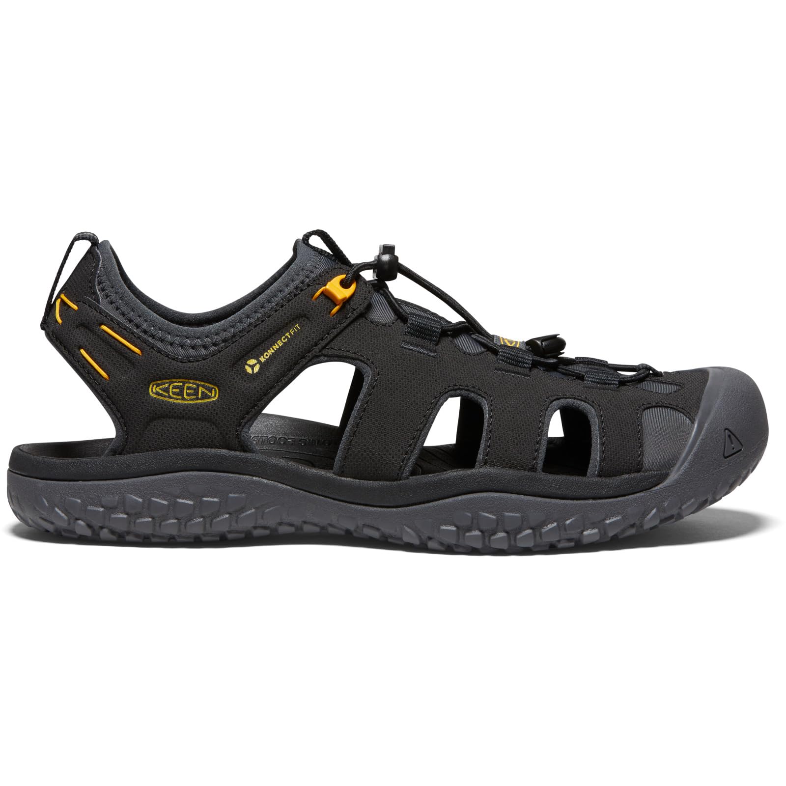 KEEN Utility Men's Solr High Performance Closed-Toe Water Sandals - Lightweight Hiking & Water Sports Shoes for Beach, Pool & Outdoor Adventures