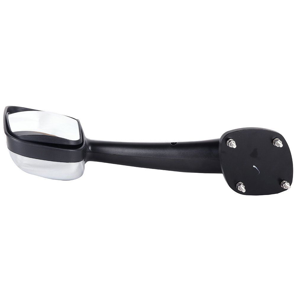 ROADFAR Chrome Side Door Mirrors for 2008-2016 Freightliner Cascadia Trucks - Left & Right Manual Control Truck Hood Mirrors | Improved Visibility for Highway Driving & Parking