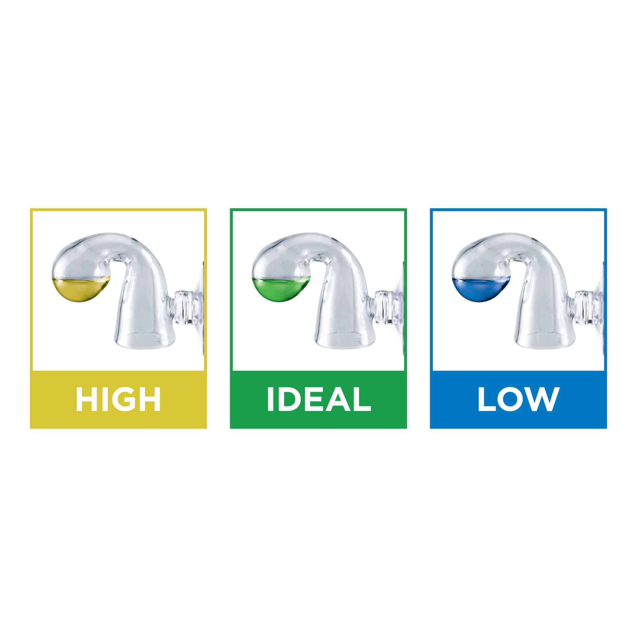 Fluval CO2 Indicator Set for Aquariums - Monitor CO2 Levels in Planted Tanks | Essential for Healthy Aquatic Plants & Fish Care