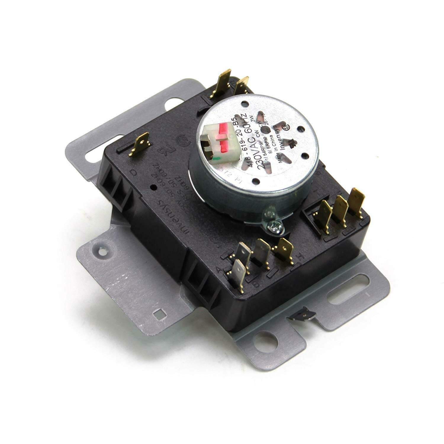Whirlpool W10436308 W11043389 Replacement Timer - Compatible with W10857612 for Dishwasher & Washing Machine - Perfect for Home Appliance Repair & Maintenance