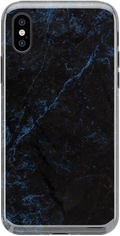 Midnight Marble Black & Navy