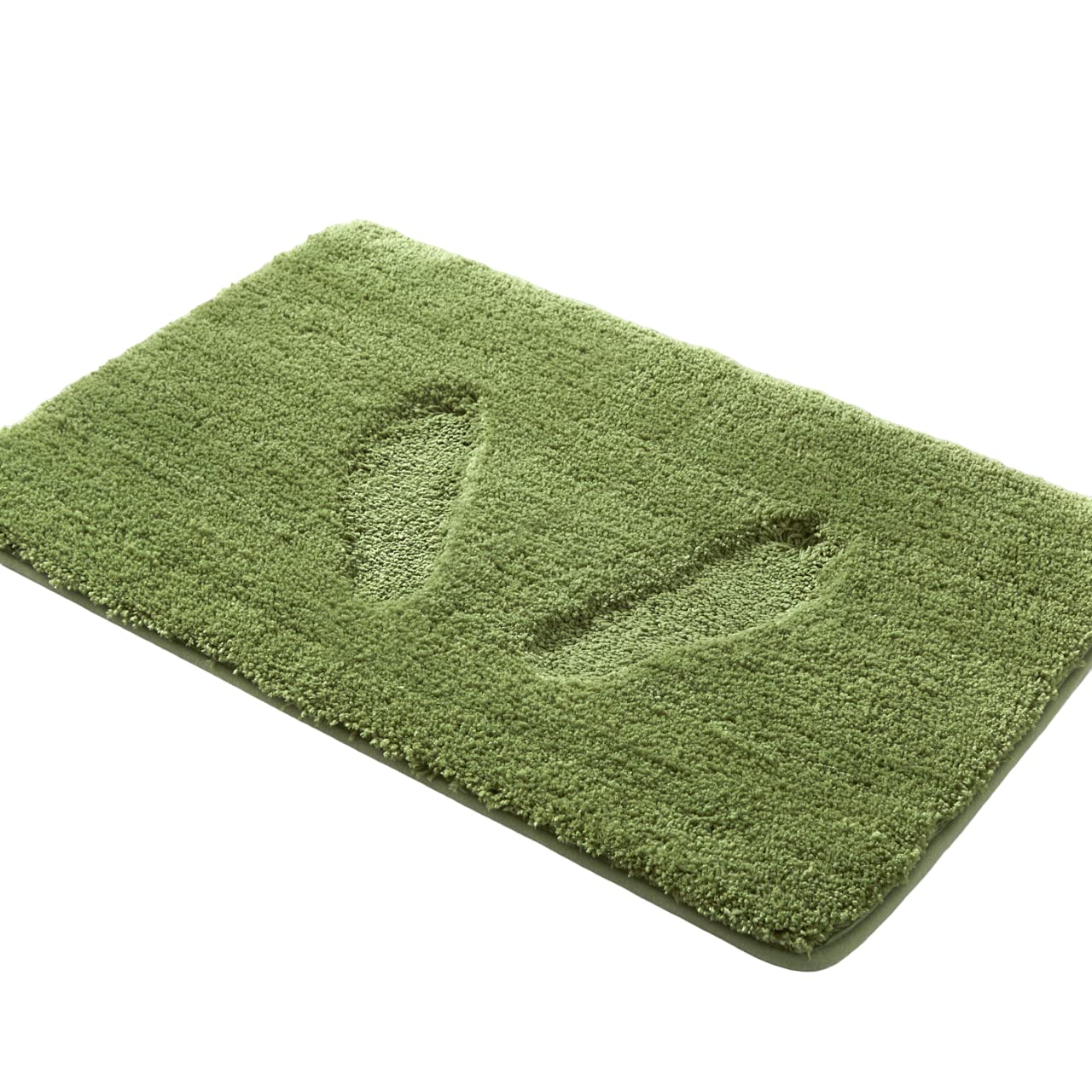 Yafa Home Fashion 2-Piece Ultra Soft Microfiber Bath Rug Set - Plush Shaggy Bath Mats with Non-Slip Rubber Backing, Machine Washable U-Shaped Contour Bathroom Rugs for Cozy & Safe Bathroom Flooring - Perfect for Master Bath, Guest Bath & Spa Retreats