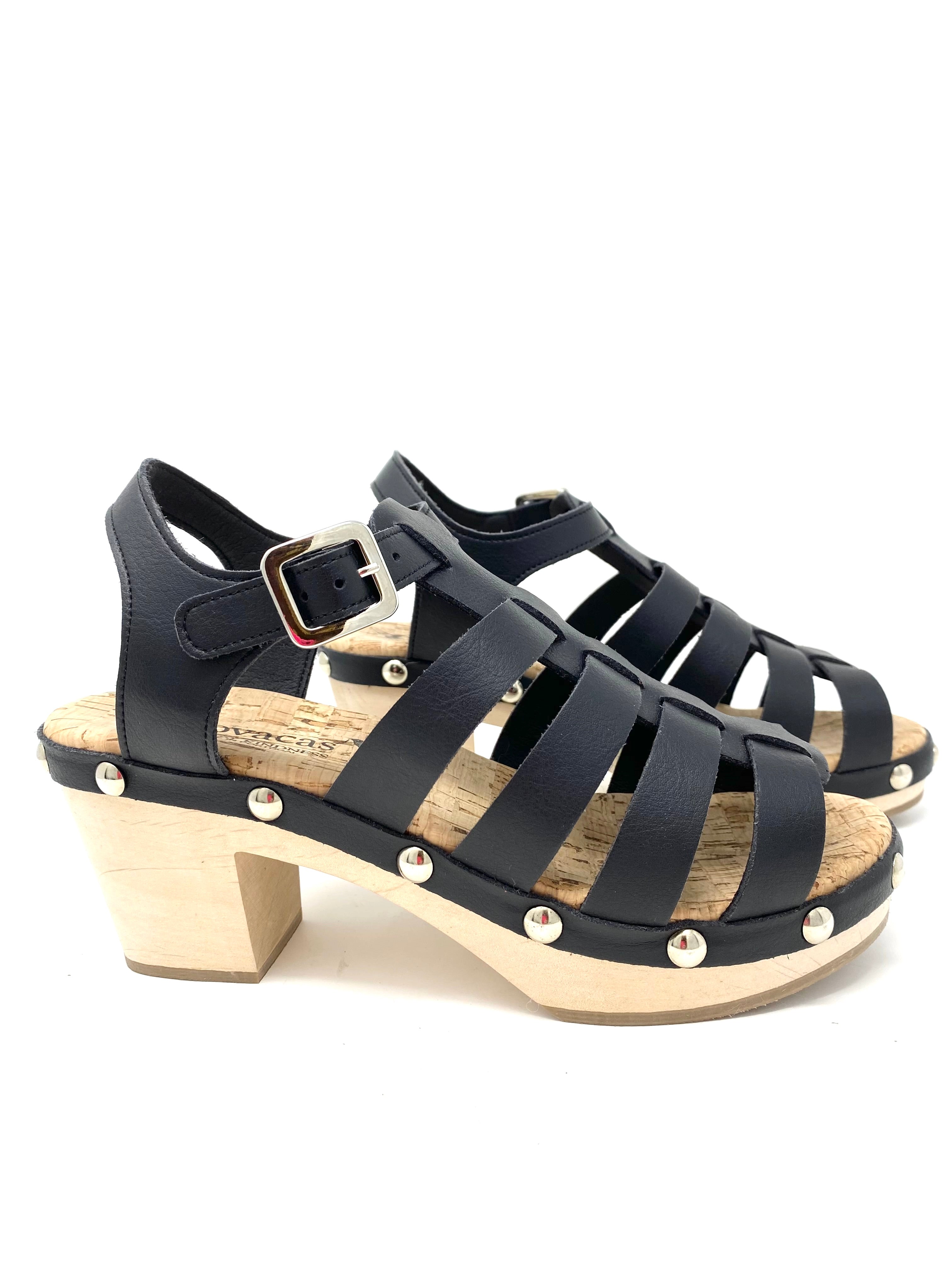 Novacas Sawyer Black Clog Shoes - Comfortable & Stylish Slip-On Loafers for Women | Perfect for Casual Wear, Office & Travel