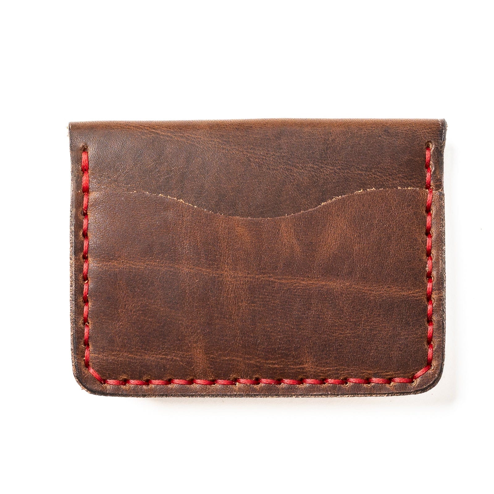 Genuine Leather 5 Card Holder Wallet - Slim RFID Blocking Minimalist Wallet for Men & Women - Perfect for Everyday Use, Travel, and Business