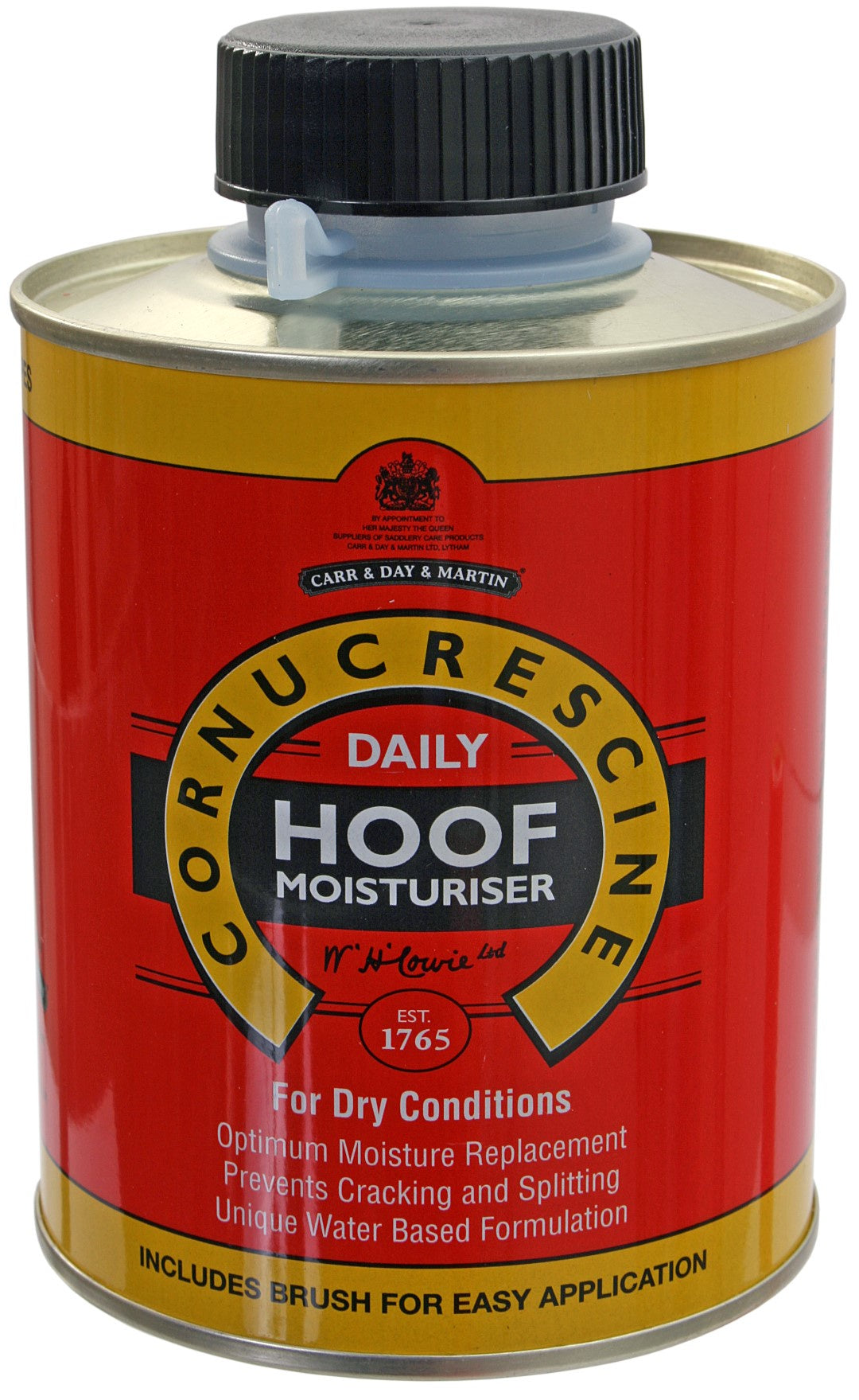 Cornucrescine Daily Hoof Moisturizer 500ml - Hydrating Hoof Care Solution for Horses - Perfect for Dry, Cracked Hooves & Daily Maintenance