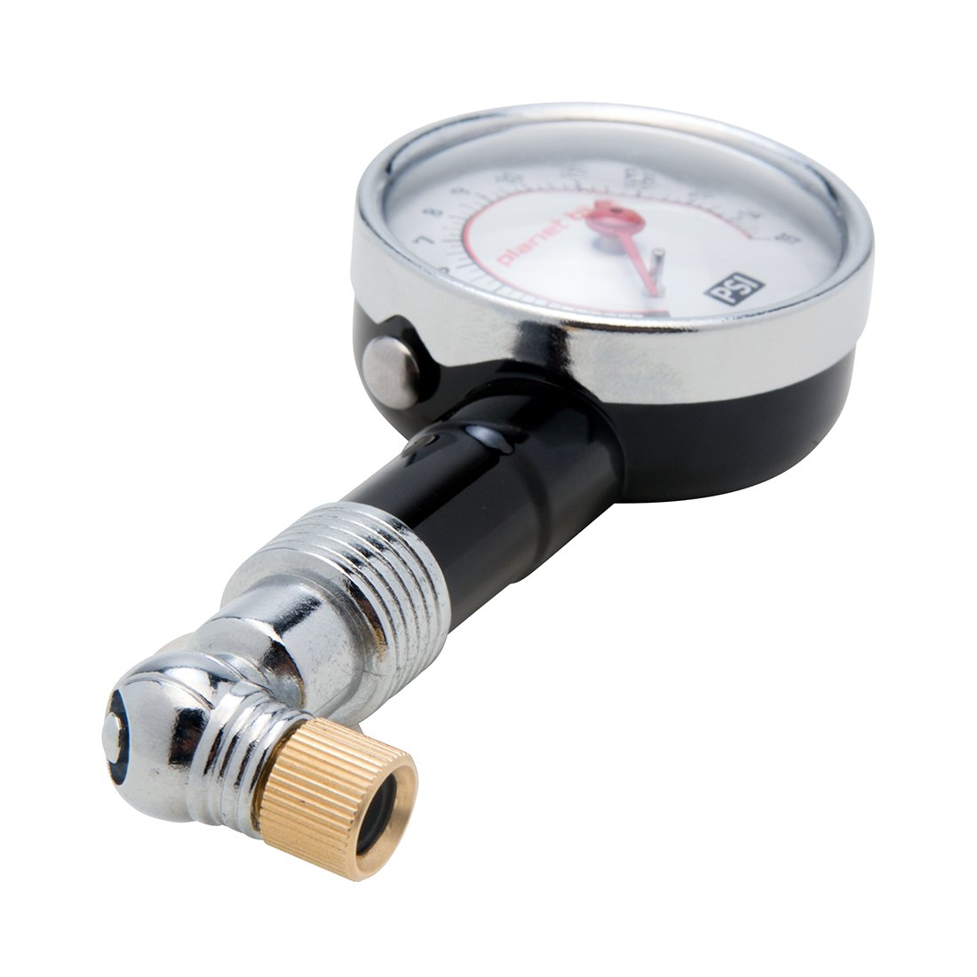 Planet Bike Fat Max 15 Bike Tire Gauge - High Pressure Bicycle Tire Pump Accessory for Mountain, Road & Hybrid Bikes - Perfect for Cycling Enthusiasts & Professional Riders