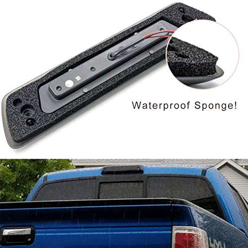 Ford F150 Raptor Third Brake Light LED Kit (2009-2014) - Red/White Smoked Lens with Reverse & Cargo Lights | Upgrade for Off-Roading, Night Driving & Enhanced Visibility