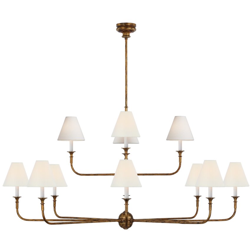 Antique gold & White