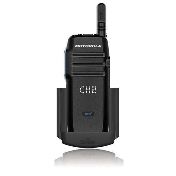 Motorola WAVE TLK 100 Two Way Radio Car Cradle - Secure Charging Mount for Walkie Talkies - Perfect for Trucking, Construction & Emergency Communication