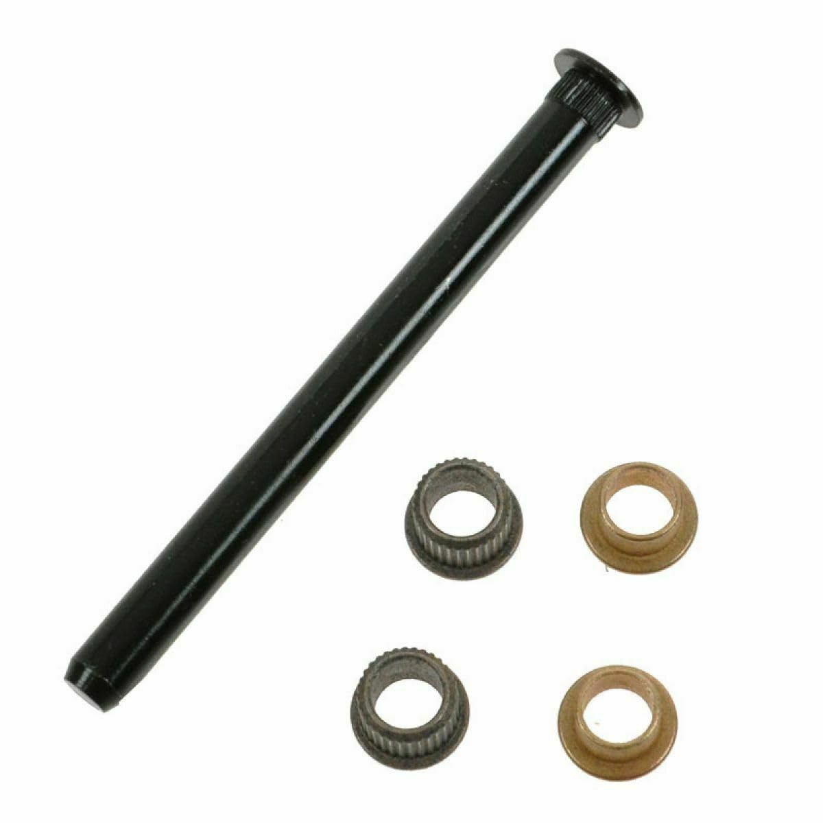 Chevy Door Hinge Pin & Bushing Mount Kit - Compatible with Bel Air 68-73, Biscayne 68-72, Brookwood 69-72, C10 75-86, Pickup 73-74, Suburban 73-86, C20 - Front & Rear Left Right Replacement - Perfect for Truck & SUV Door Repair & Maintenance