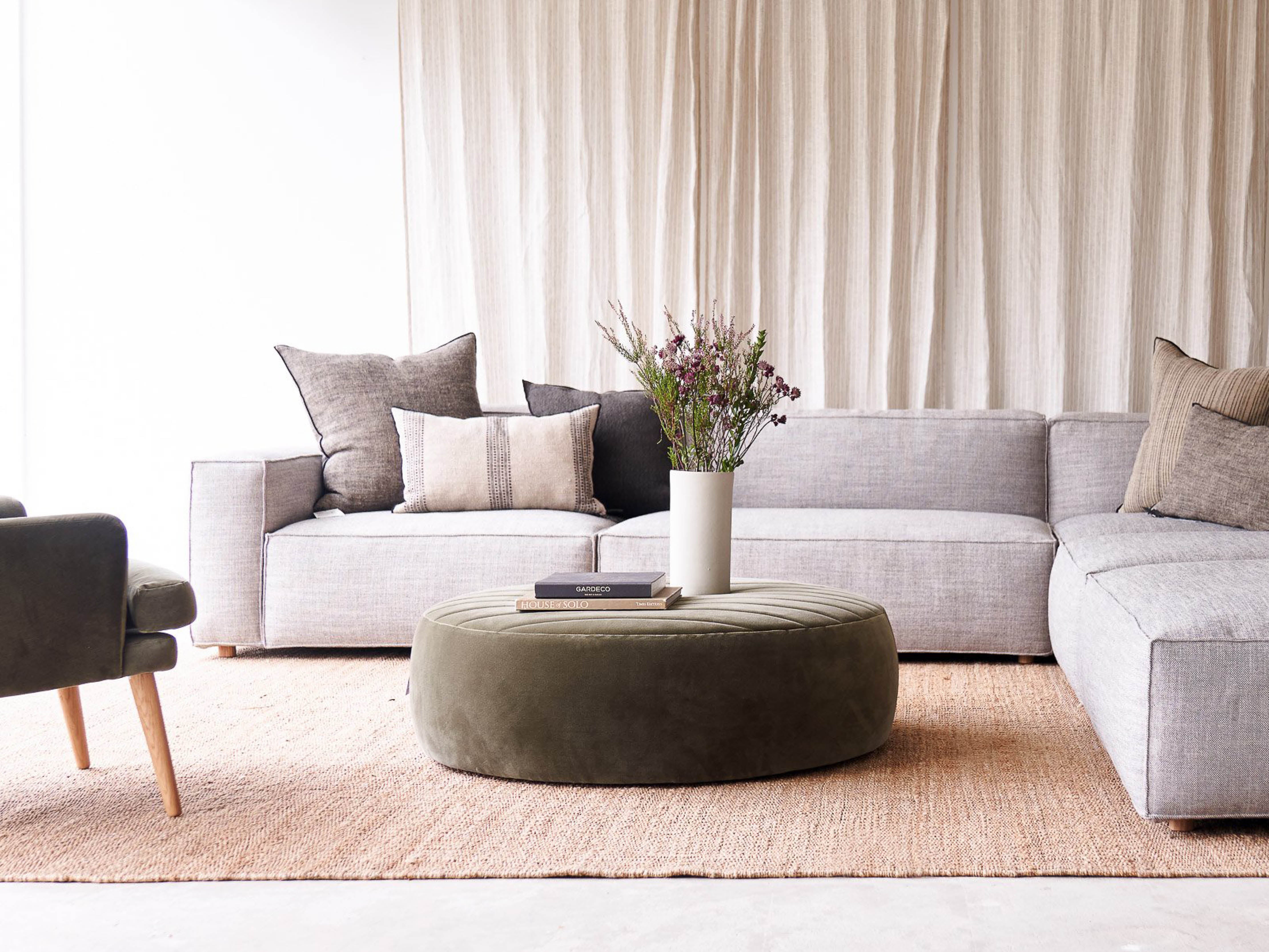 Baker Modular Sofa - Customizable Sectional Couch for Living Room, Lounge & Office | Modern Comfort & Stylish Design
