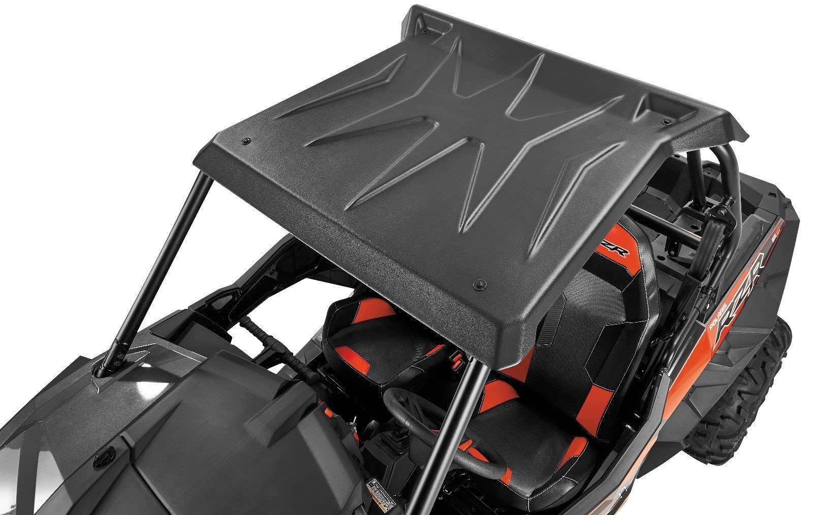 Quadboss Hard Top One Piece Roof for Polaris RZR 900 (2015-2018) & 1000 (2014-2018) - Durable UTV Roof Cover for Off-Road Protection & All-Weather Driving