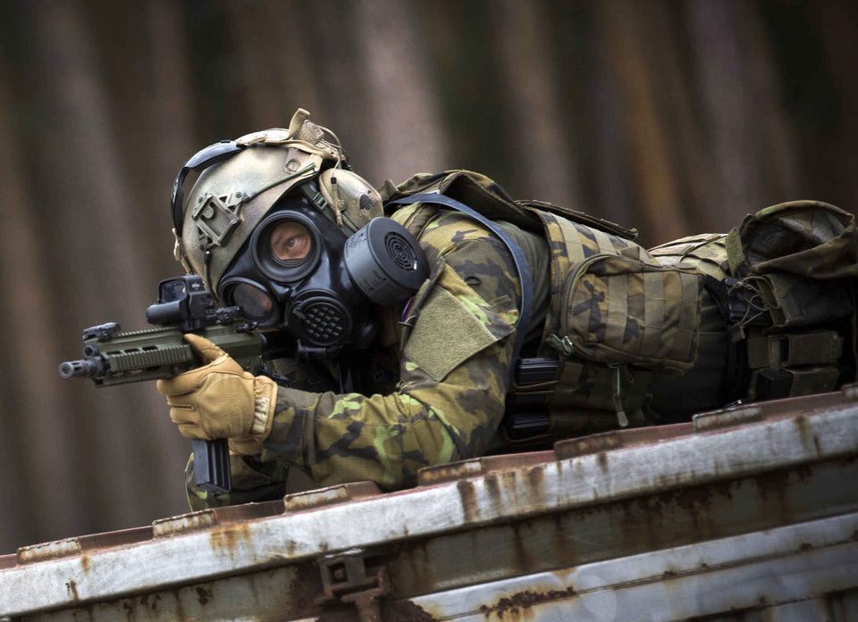 Mira Safety CM-7M Military Grade Gas Mask - NBC Protection for Emergency Preparedness, Survival, & Tactical Use