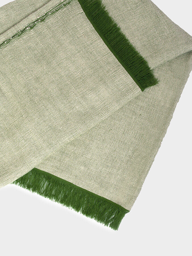 GOTS Certified Organic Cotton Yoga Blanket for Studio & Home - Two-Toned Design for Meditation, Relaxation & Yoga Practice