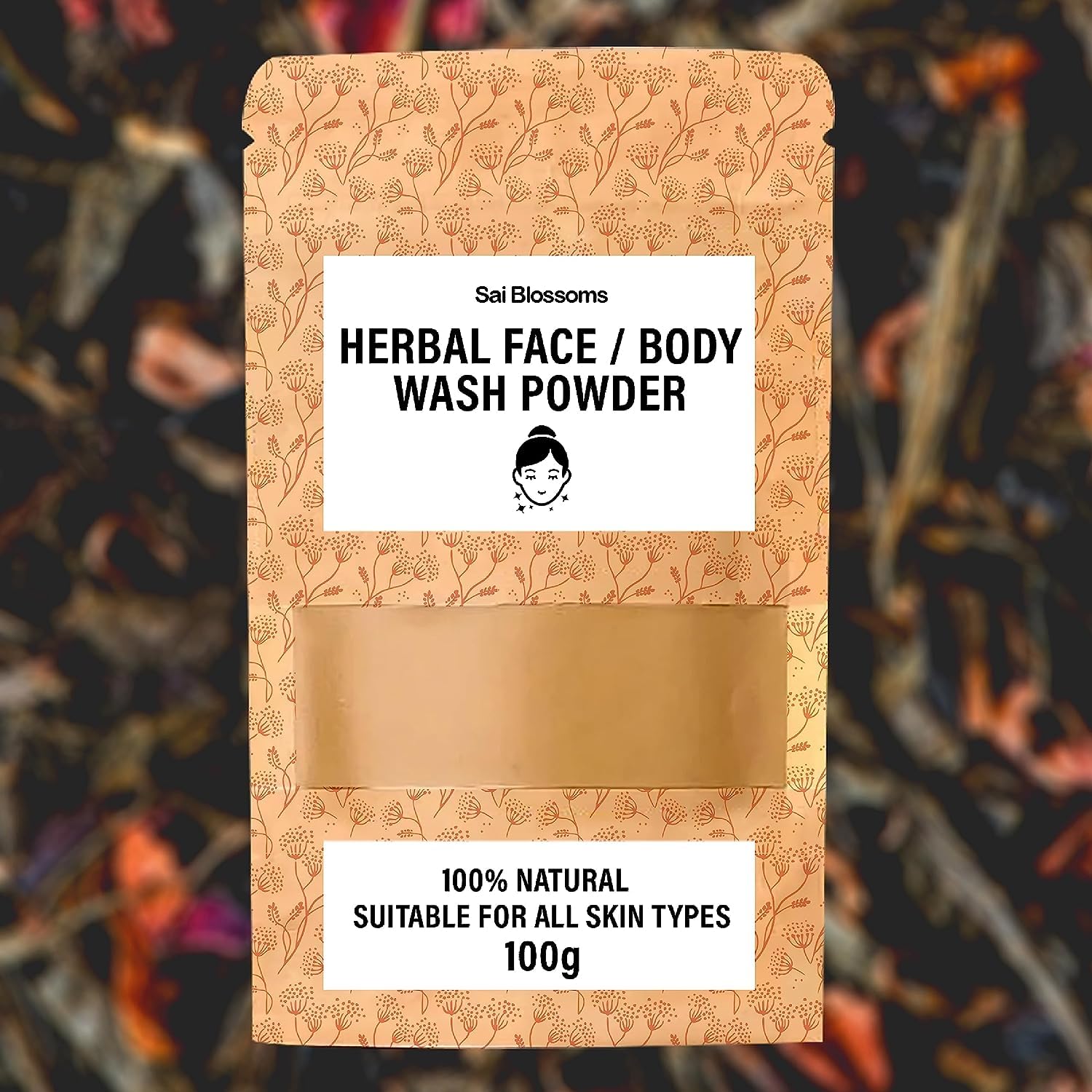 SS Natural Herbal Face and Body Wash & Polishing Powder - Brightens Skin, Reduces Wrinkles, Fights Acne & Dark Spots | Anti-Aging Skincare for Glowing Complexion | Perfect for Daily Cleansing & Exfoliation