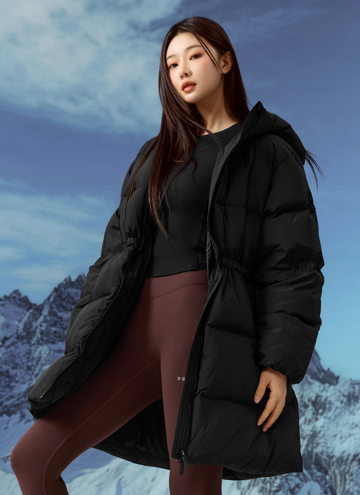 Premium Down Hyper Goose Long Jumper - Ultra Warm Winter Coat for Women & Men | Perfect for Skiing, Snowboarding & Outdoor Adventures