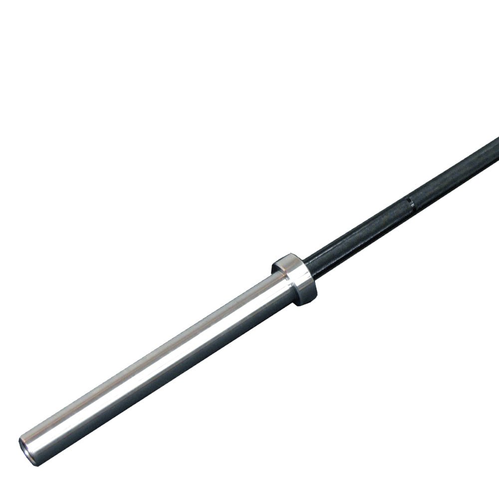 XLR8 Elite Black Olympic Barbell - 45LB Olympic Weightlifting Bar for CrossFit, Powerlifting & Home Gym - Perfect for Strength Training & Competition Lifting