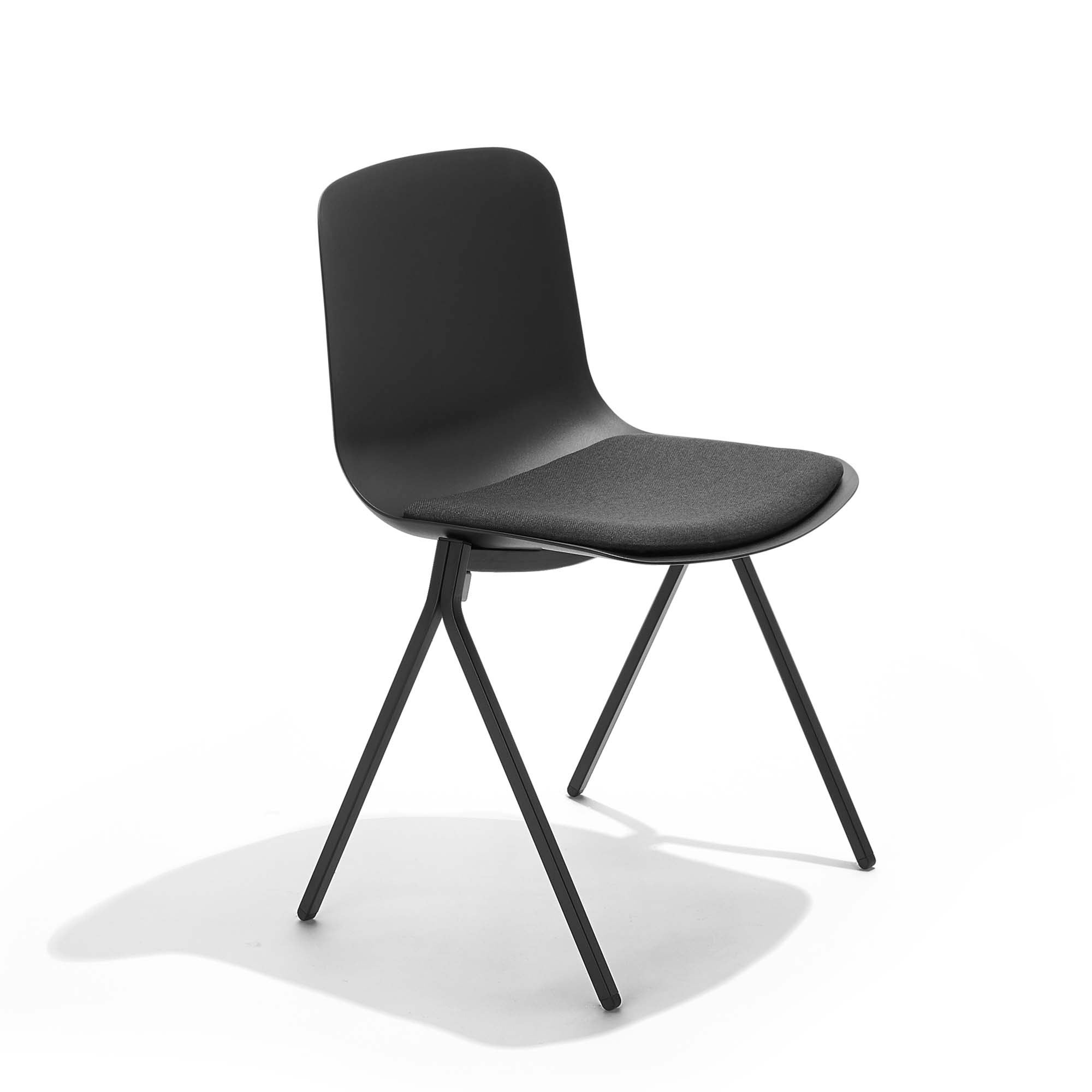 Comfortable Key Side Chair with Cushioned Seat Pad - Perfect for Dining Room, Kitchen, or Home Office