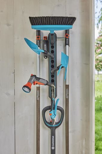 Gardena Combisystem Tool Holder Flex - Durable Garden Tool Organizer for Easy Storage & Access - Perfect for Sheds, Garages & Outdoor Workspaces
