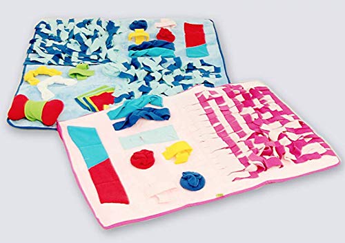Alpha Dog Series - Interactive Scent Tracking IQ Treat Puzzle Toy for Dogs, Cats & Small Pets | Food Foraging Enrichment Plush Toy for Mental Stimulation & Training | Perfect for Indoor Play, Boredom Relief & Pet Intelligence Games